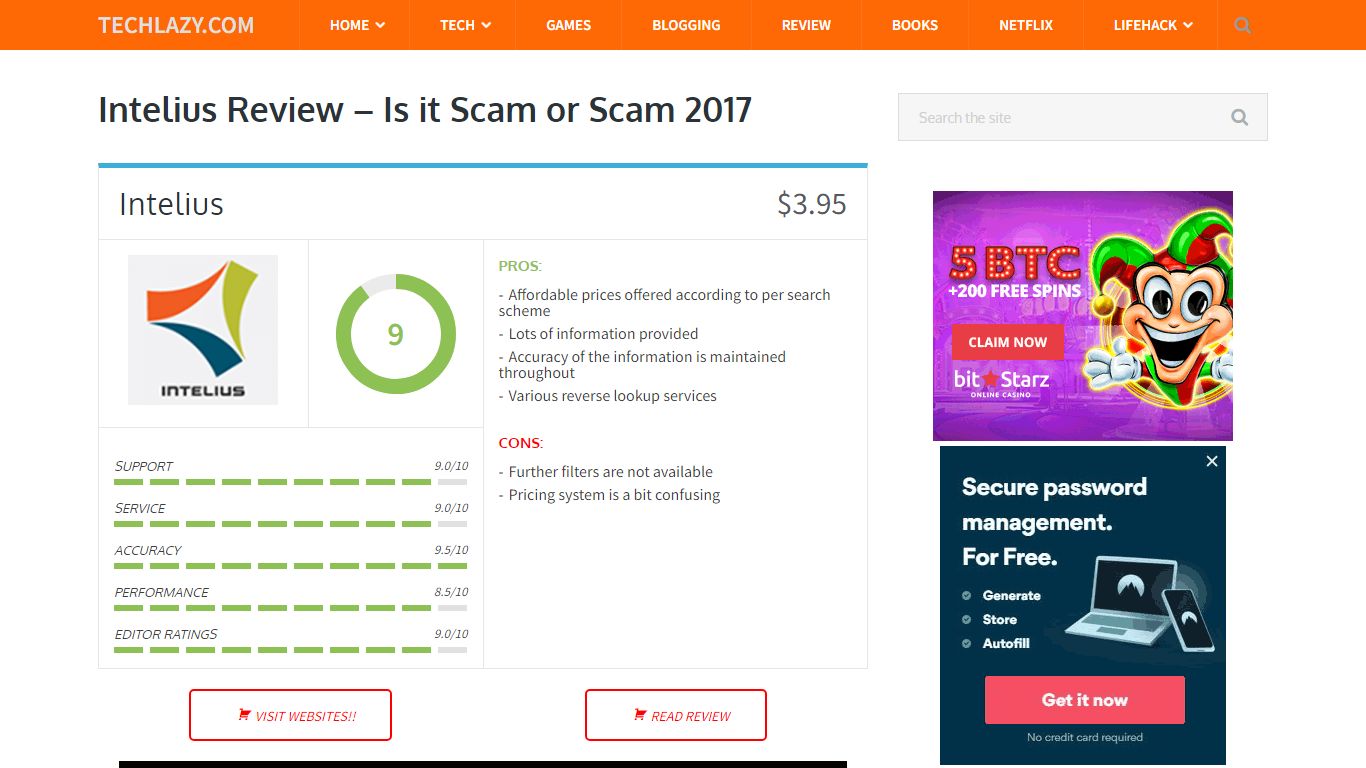 Intelius Review – Is it Scam or Scam 2017 - techlazy.com